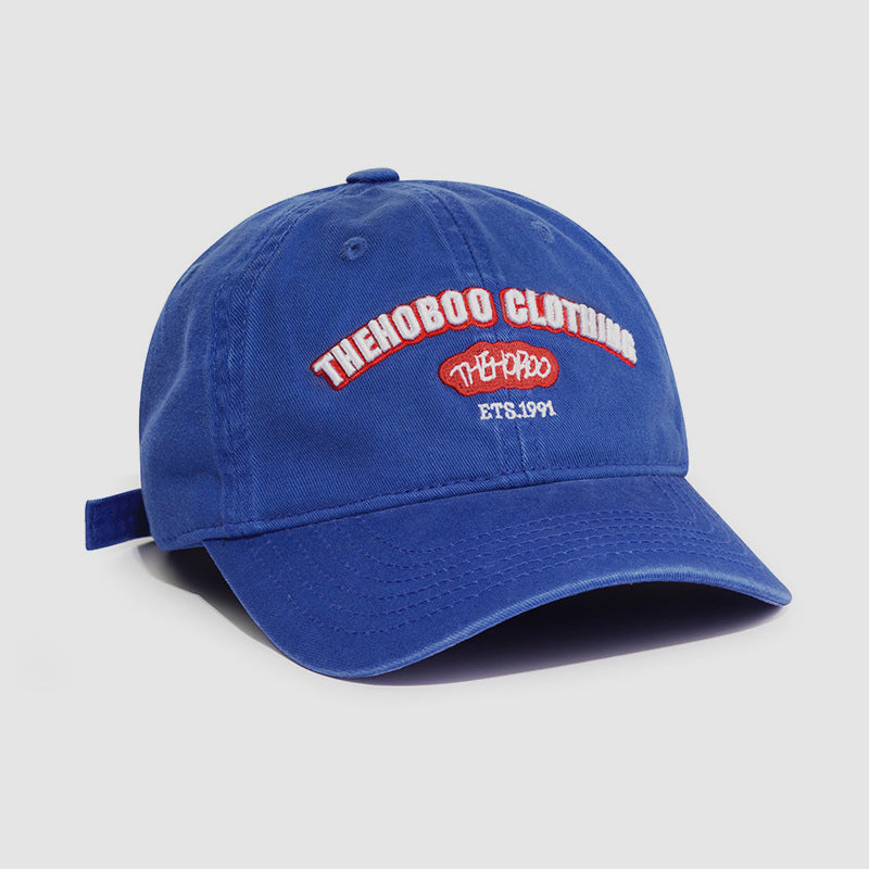 Letter Embroidered Baseball Cap