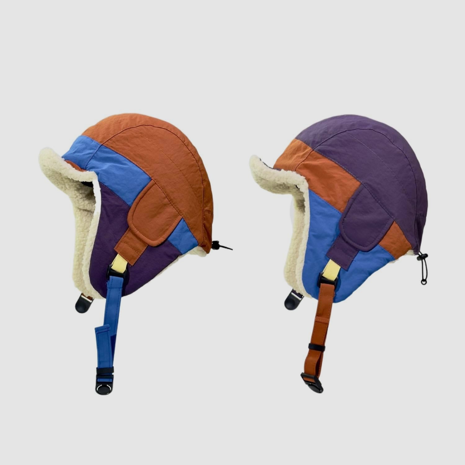 Warm outdoor cycling windproof and cold-proof parent-child ear protection hat