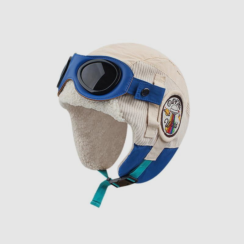 Lunettes de soleil trappeur pour protection auditive et chaude en hiver