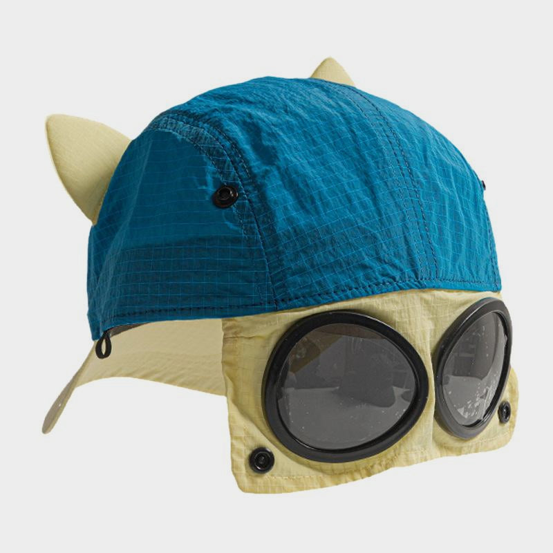 Cat Ear Goggle Cap