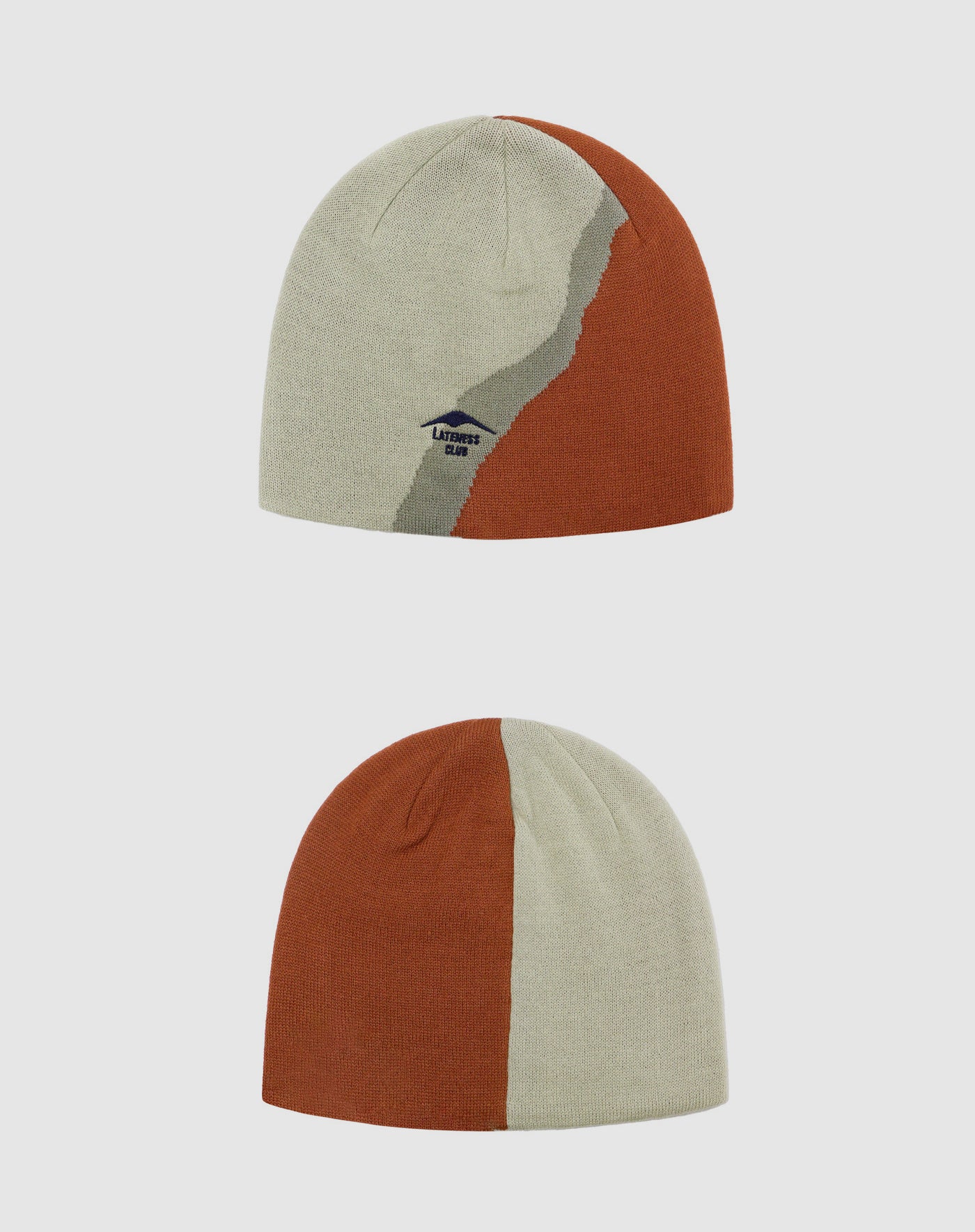 Autumn Winter Commute Womens Color-Block Ear Flap Knit Hat