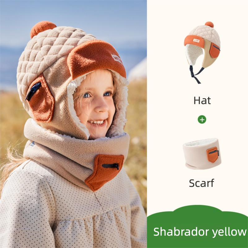 Children's Ear Protection Hat Lightweight and Warm