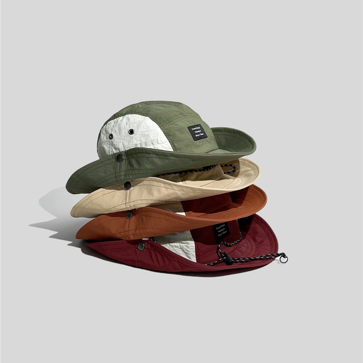 Outdoor Hiking Hat Camping Sun Protection Hat Quick-Dry Western Cowboy Bucket Hat