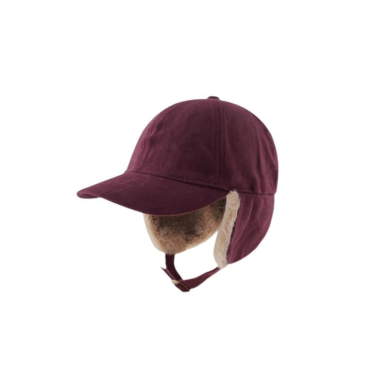 Winter Fleece-lined Outdoor Cycling Thick Windproof Warm Earflaps Cap