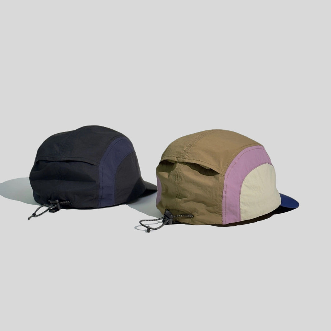 Five-Panel Quick-Dry Hat Outdoor Sun Protection Breathable Hiking Hat Baseball Cap