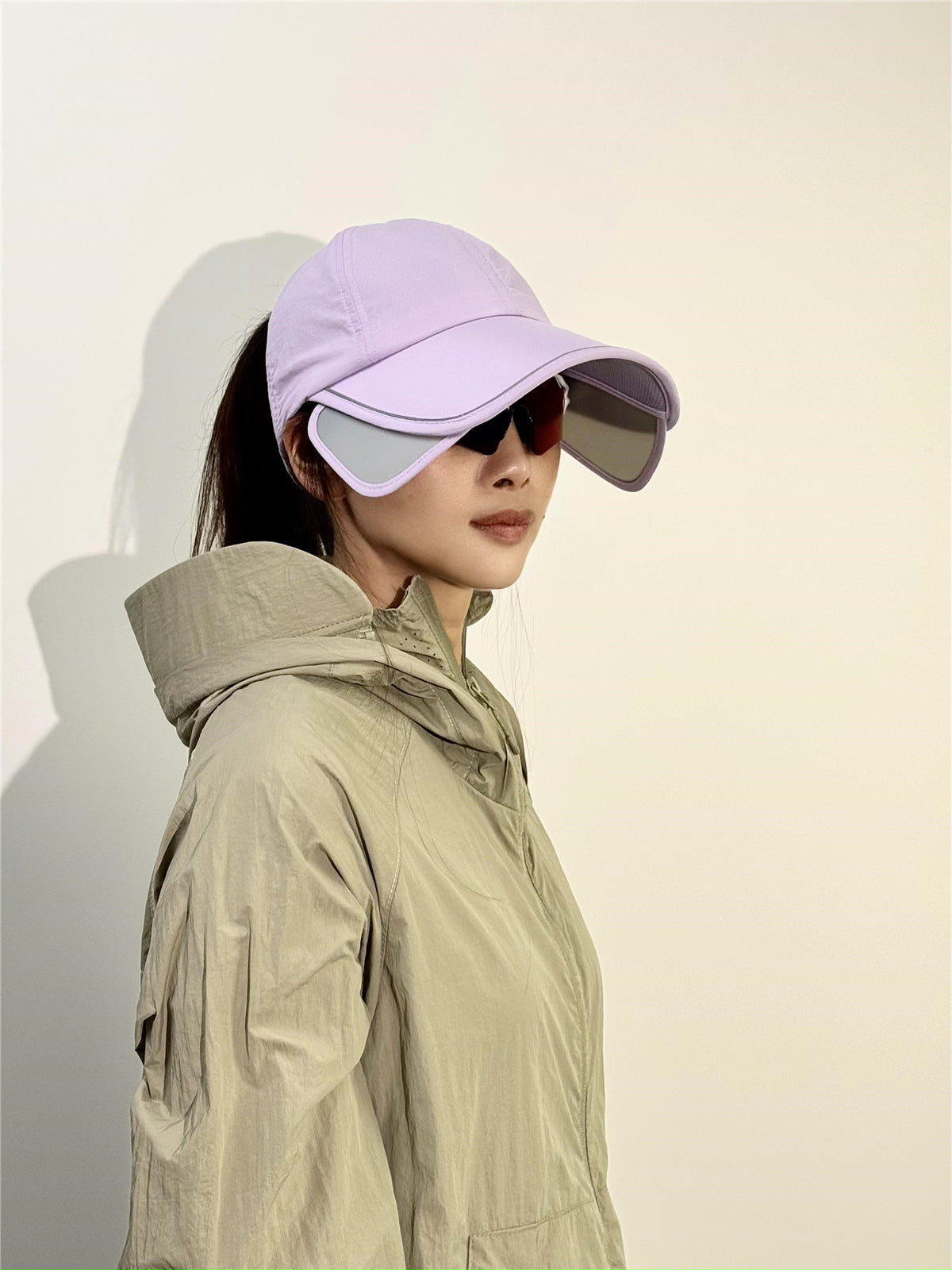 Outdoor Quick-Drying Cap Dual-Wear Topless Hat