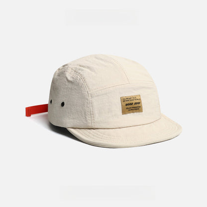 Japanese Style Quick-Drying Breathable Short Brim 5 panel Cap