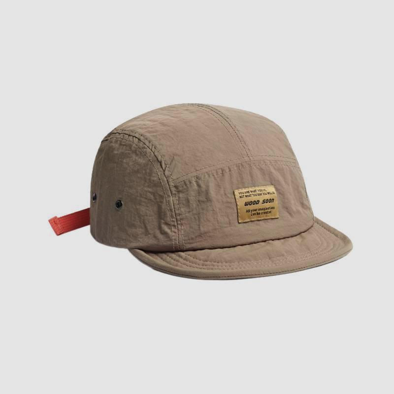 Japanese Style Quick-Dry Breathable Short Brim Five-Piece Hat