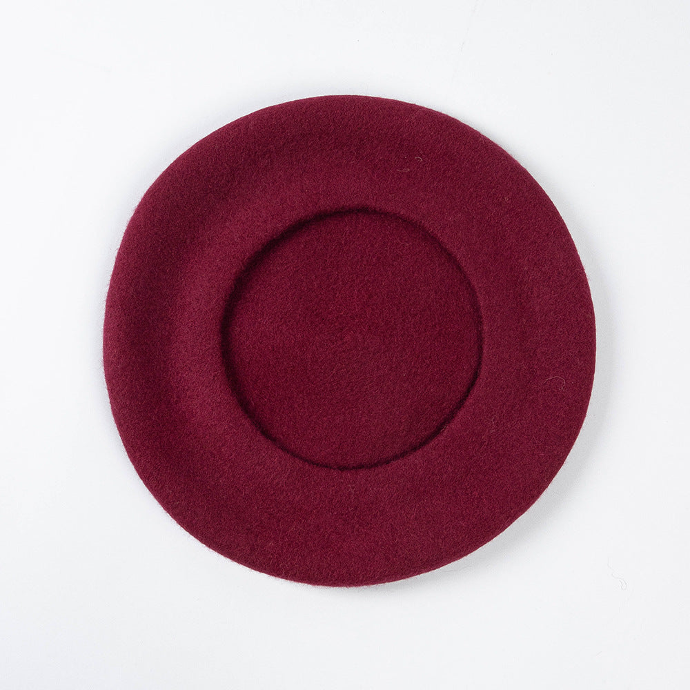 Women's Warm Artistic Wool Beret