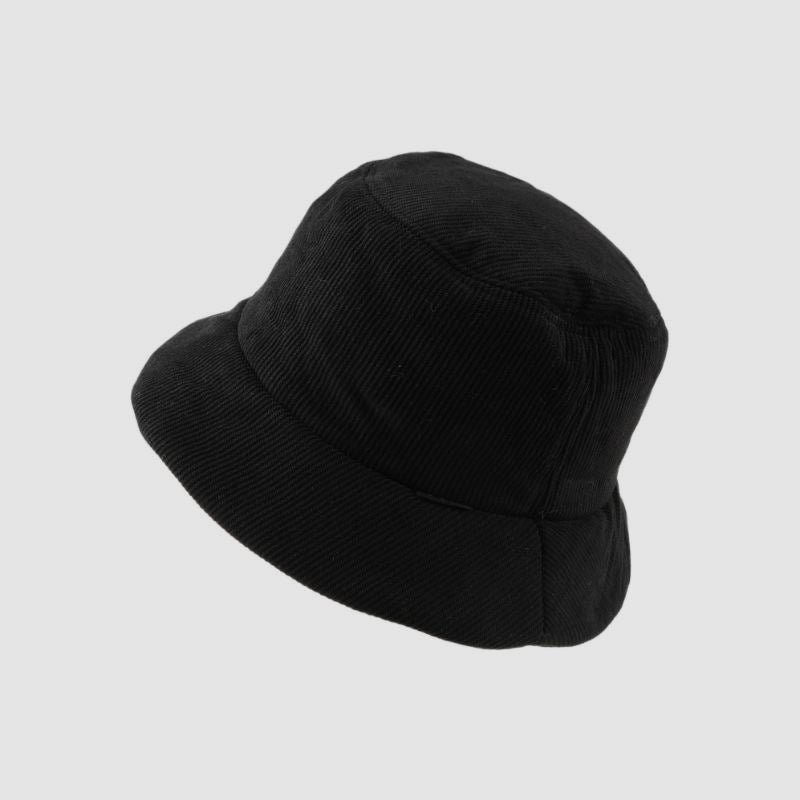 Corduroy Cotton Padded Thickened Warm Bucket