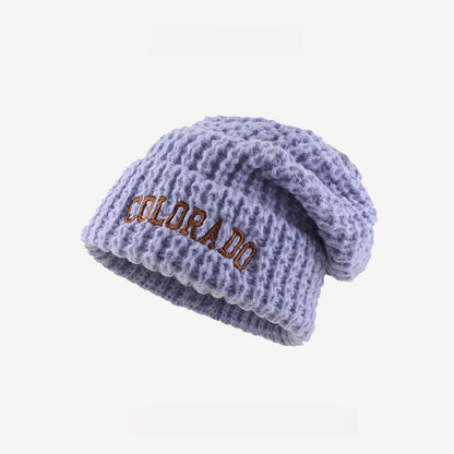 Loose Large Design Letters Beanie