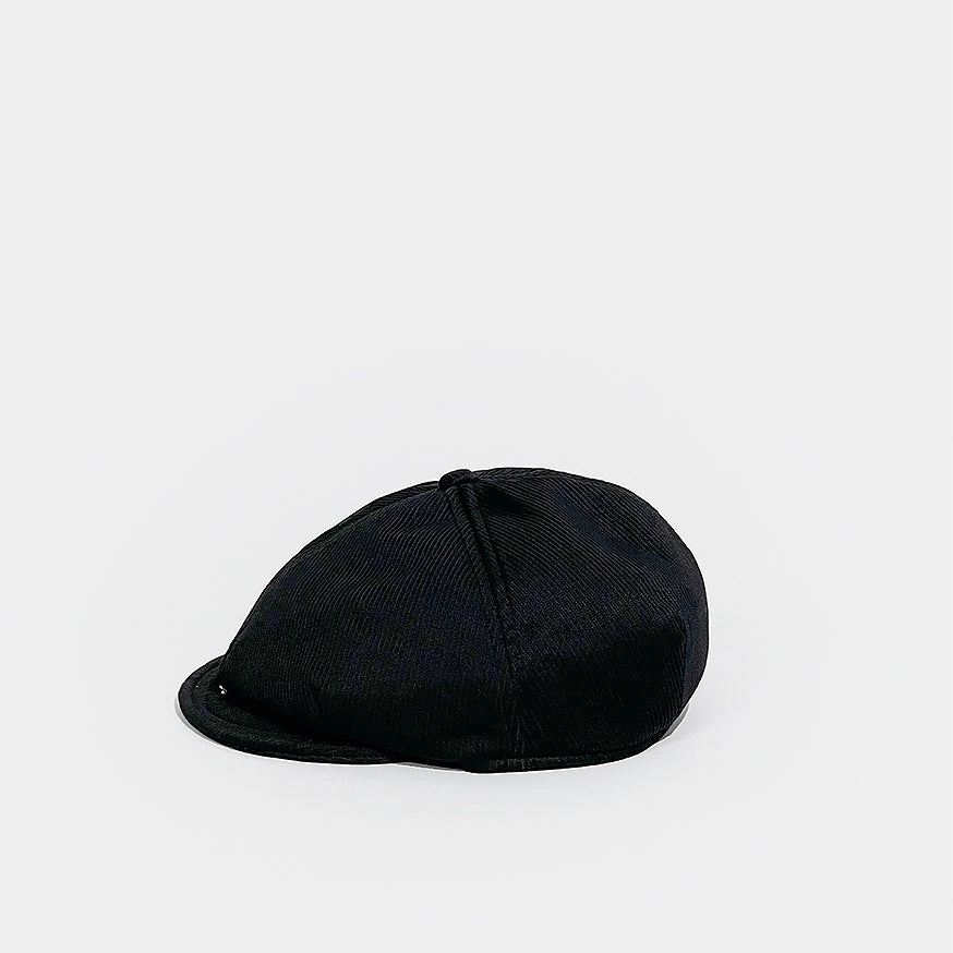 Corduroy Solid Color Flat Cap