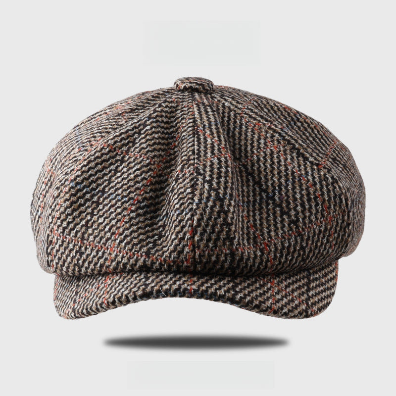 British Style Retro Newsboy Cap