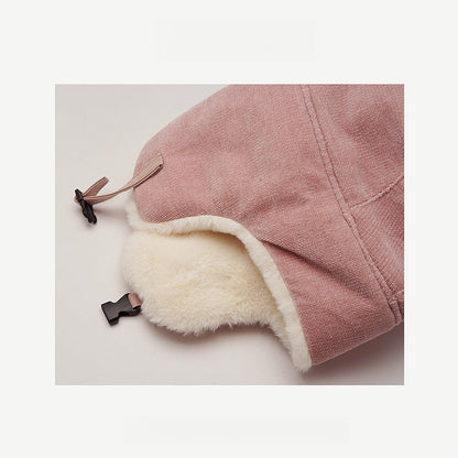 Warm Extra Thick Mink Cashmere Earmuffs Hat