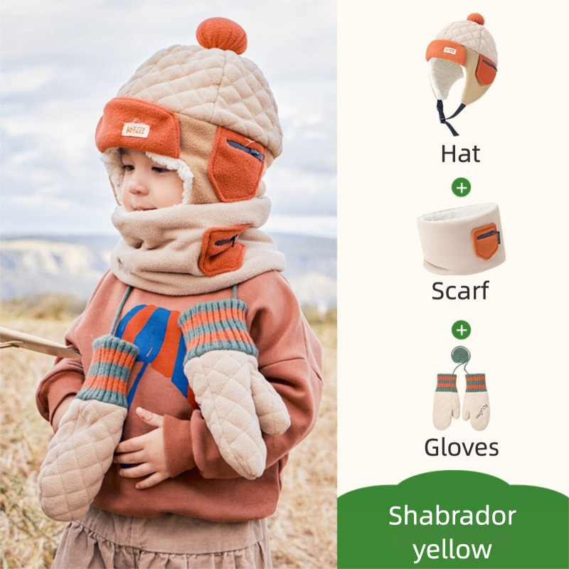 Children's Ear Protection Hat Lightweight and Warm