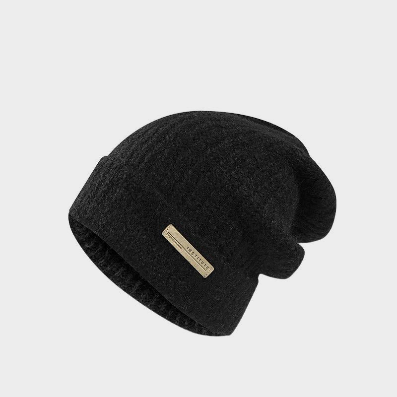Wool Blend Stretchy Wool Hat Cold Hat