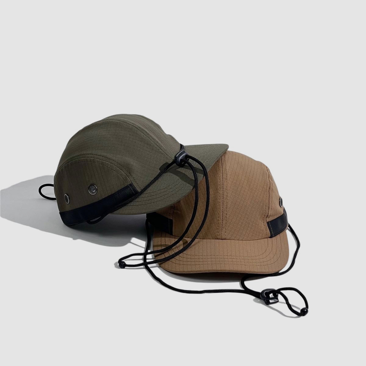 Mechanical Drawstring Cap