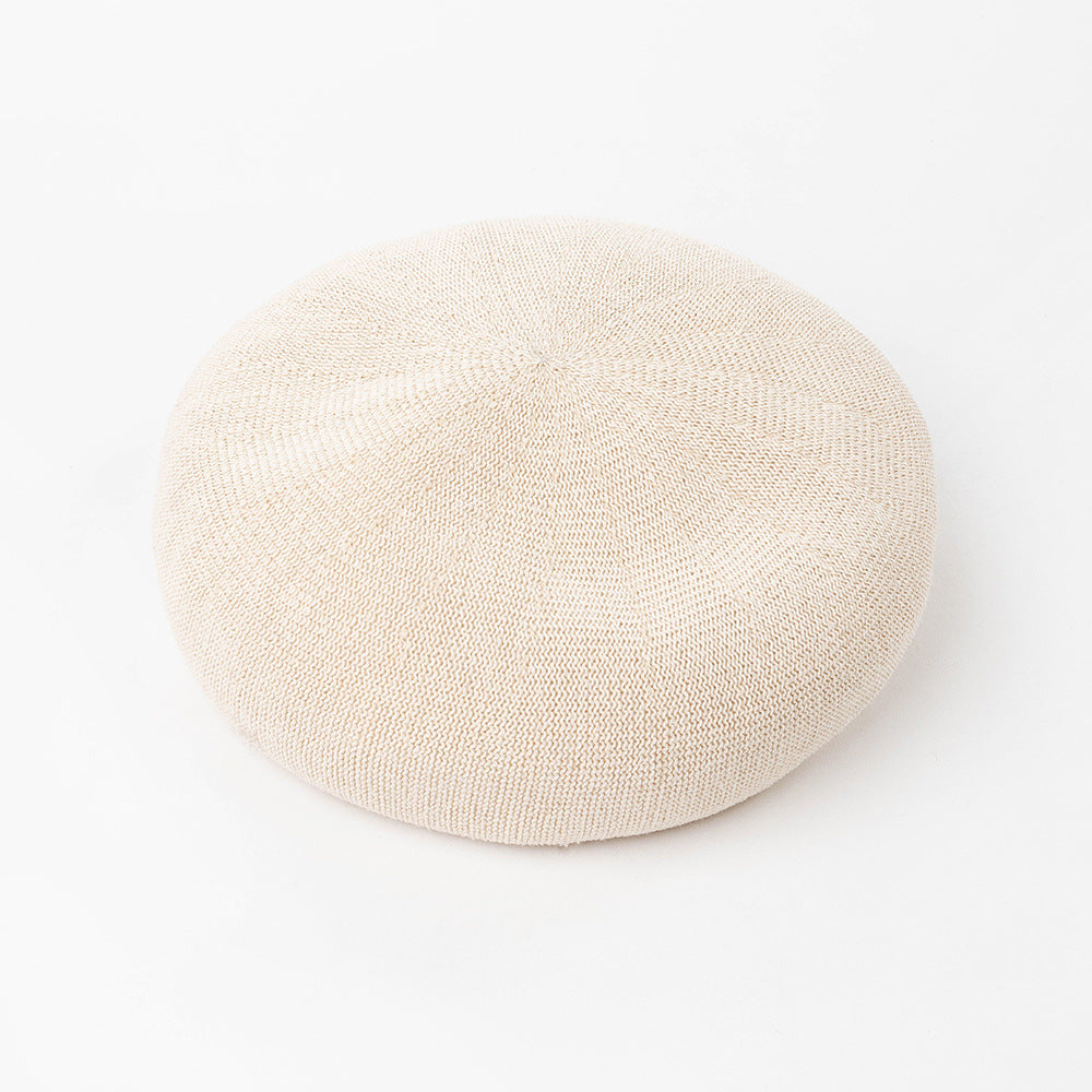 Summer Washi Beret Knitted Breathable Three-Dimensional Painter Hat