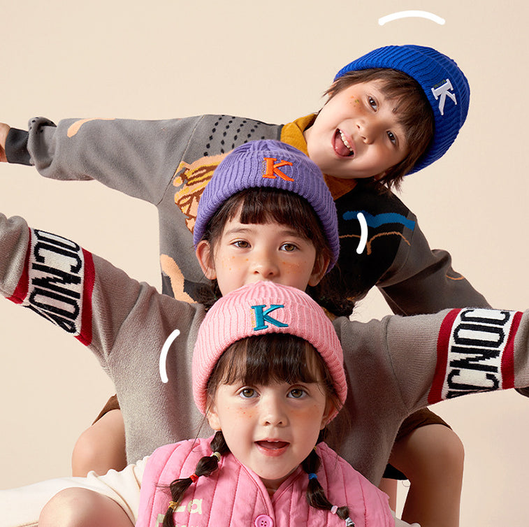 Children's Warm Knitted Anti-Pilling Beanie