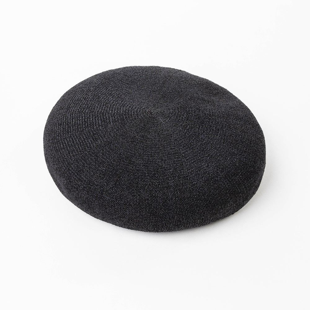 Summer Washi Beret Knitted Breathable Three-Dimensional Painter Hat