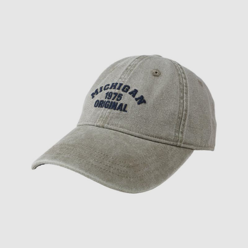 Washed Distressed Letters Embroidered Baseball Cap – Hekamall
