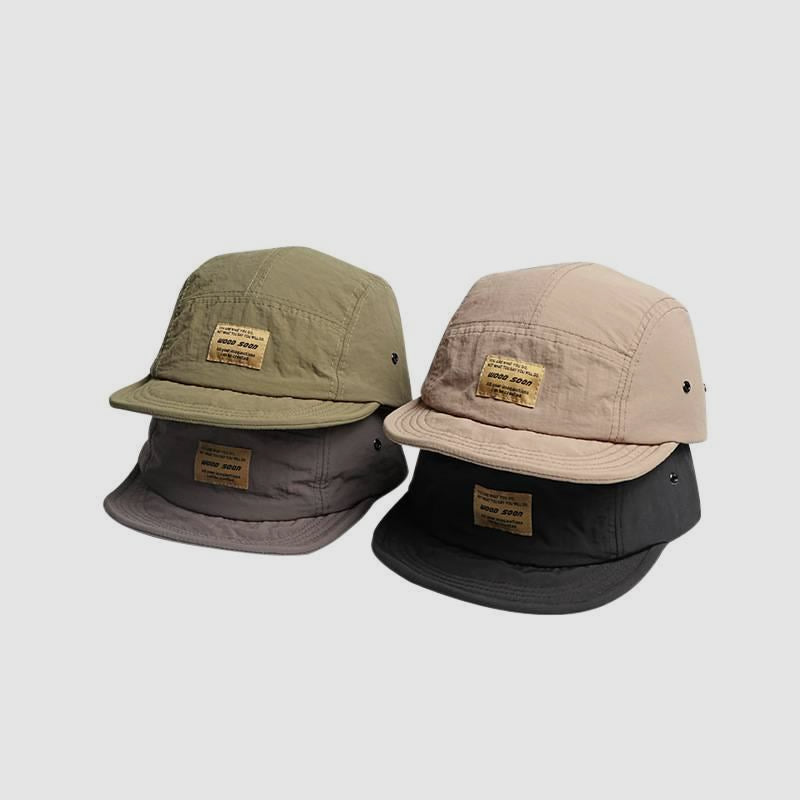 Japanese Style Quick-Dry Breathable Short Brim Five-Piece Hat