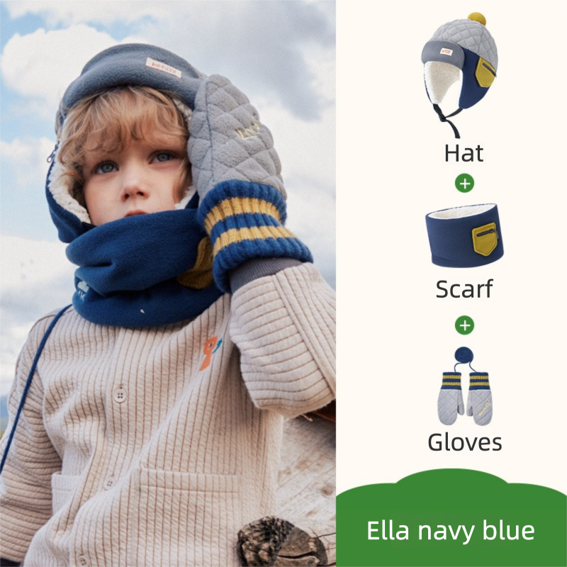 Children's Ear Protection Hat Lightweight and Warm