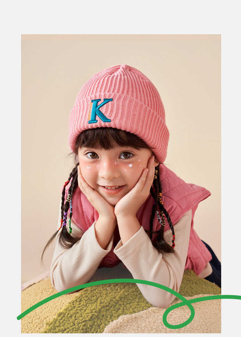 Children's Warm Knitted Anti-Pilling Beanie