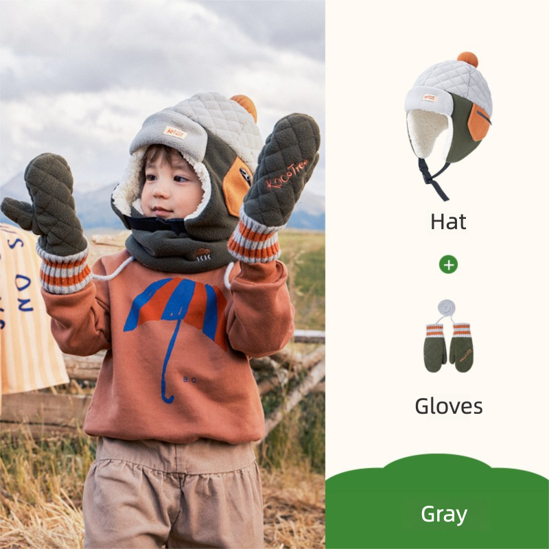 Children's Ear Protection Hat Lightweight and Warm
