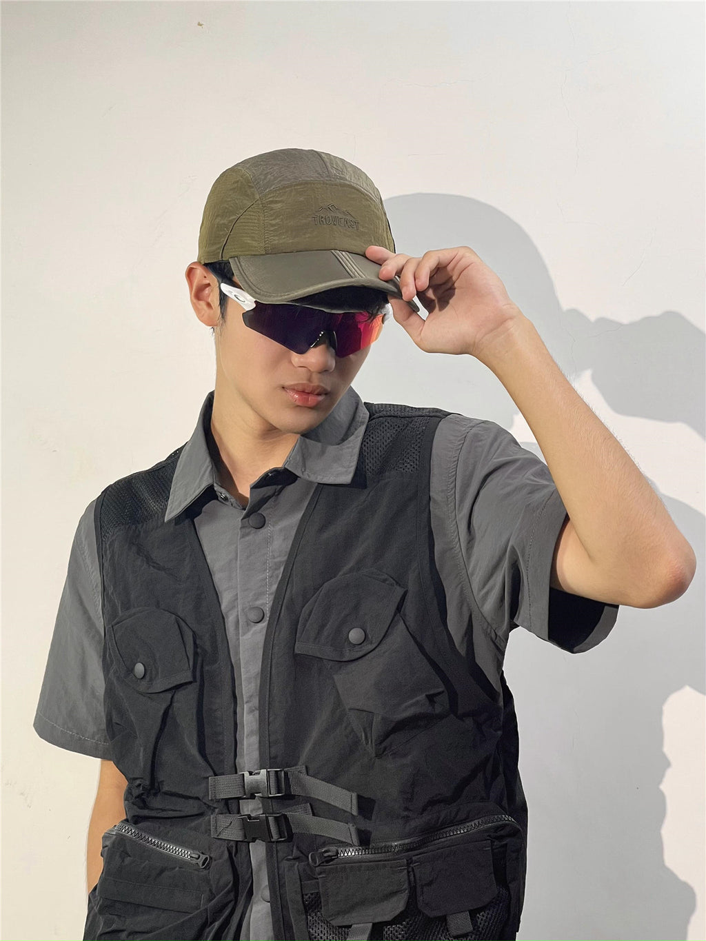 Foldable Quick-Drying Breathable 5 Panel Cap