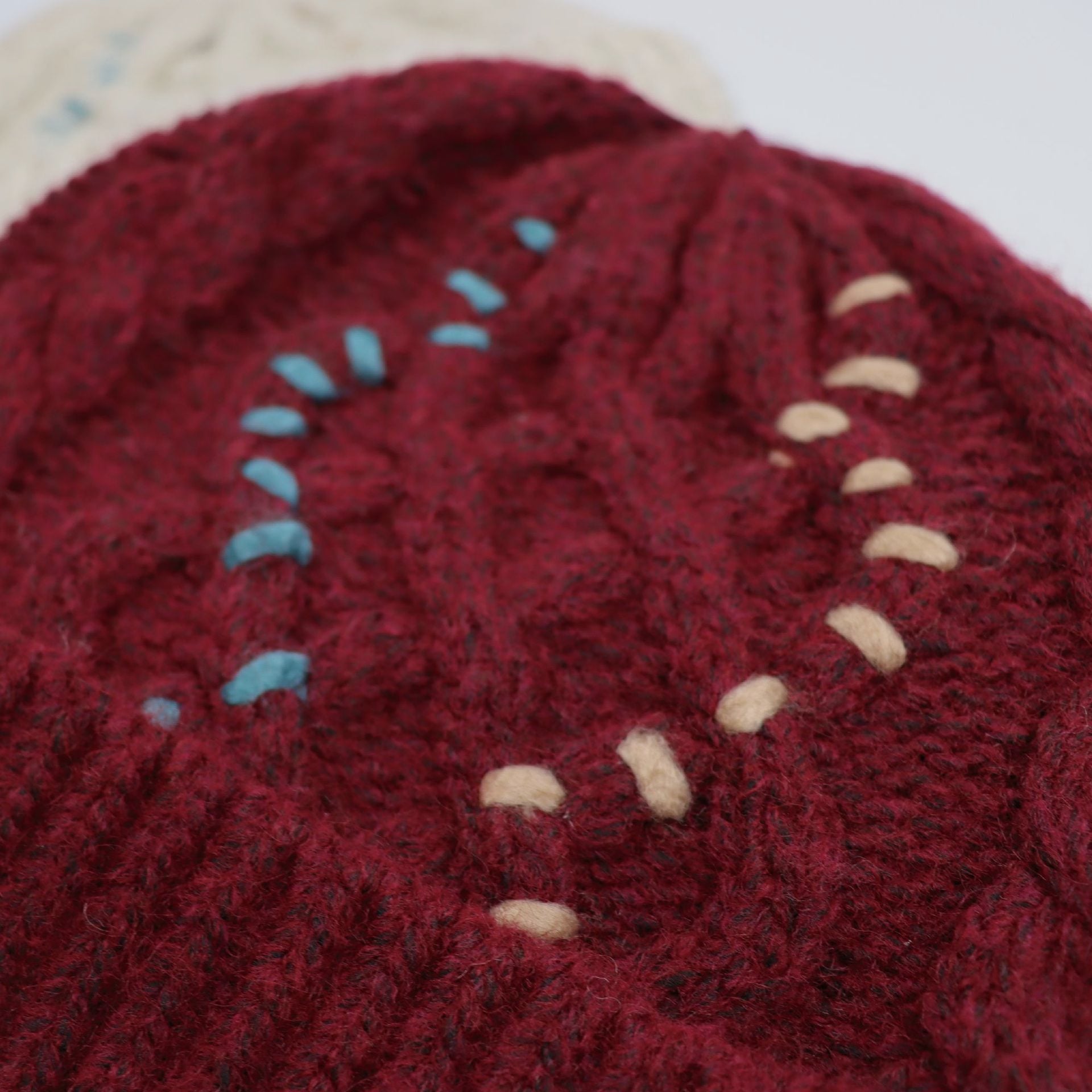 Wool blend beanie