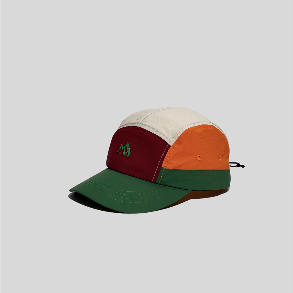 Workwear Color-Block Quick-Dry Camping 5 panel Cap