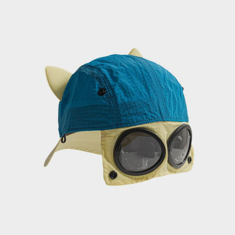 Cat Ear Goggle Cap