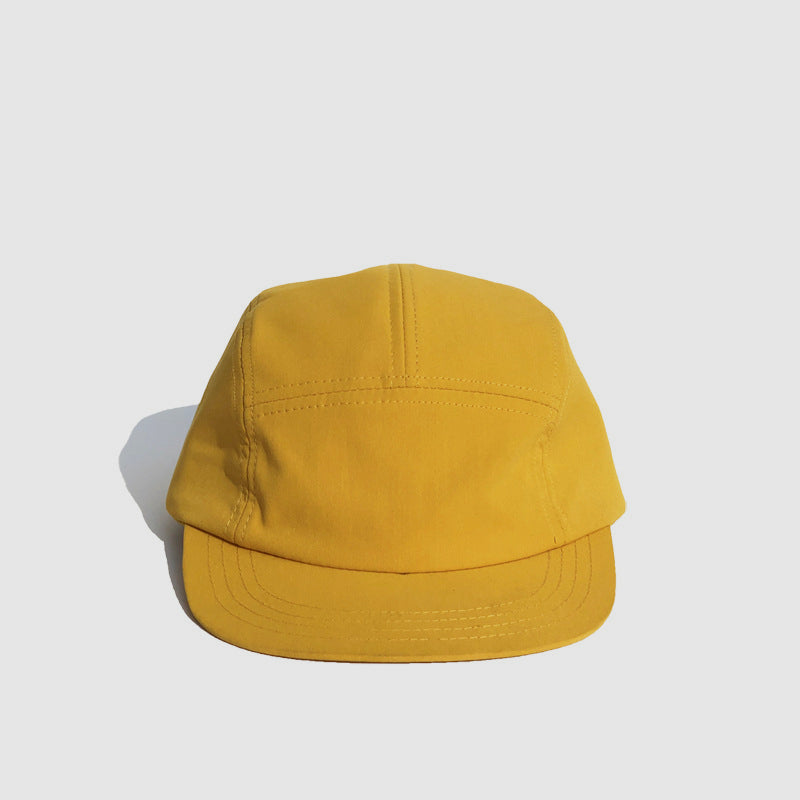 Solid Color Lightweight 5 Panel Cap