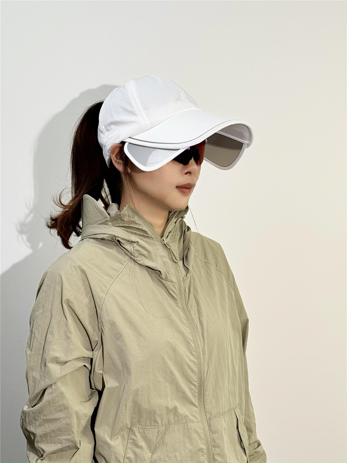 Outdoor Quick-Drying Cap Dual-Wear Topless Hat