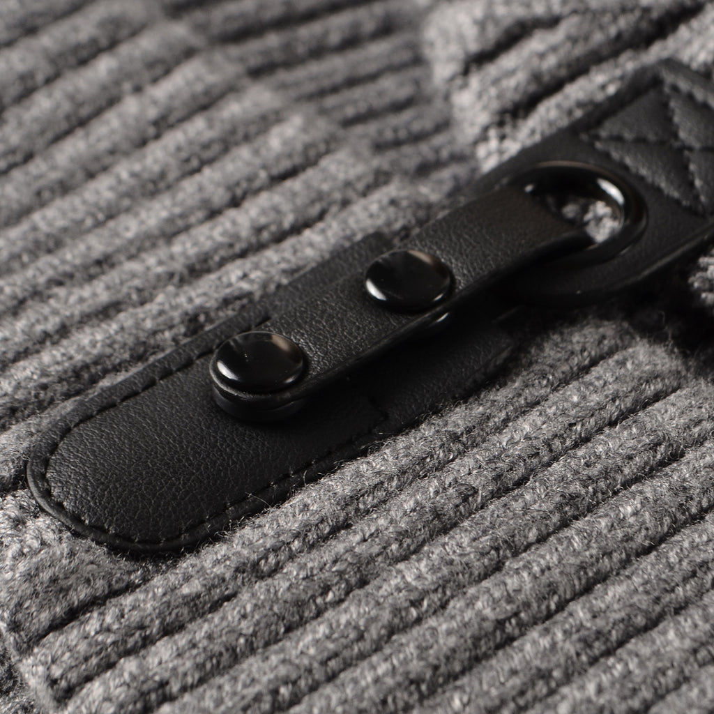 Core-spun Yarn Wool Ski Hat Solid Color Warm Head Wrap Hat