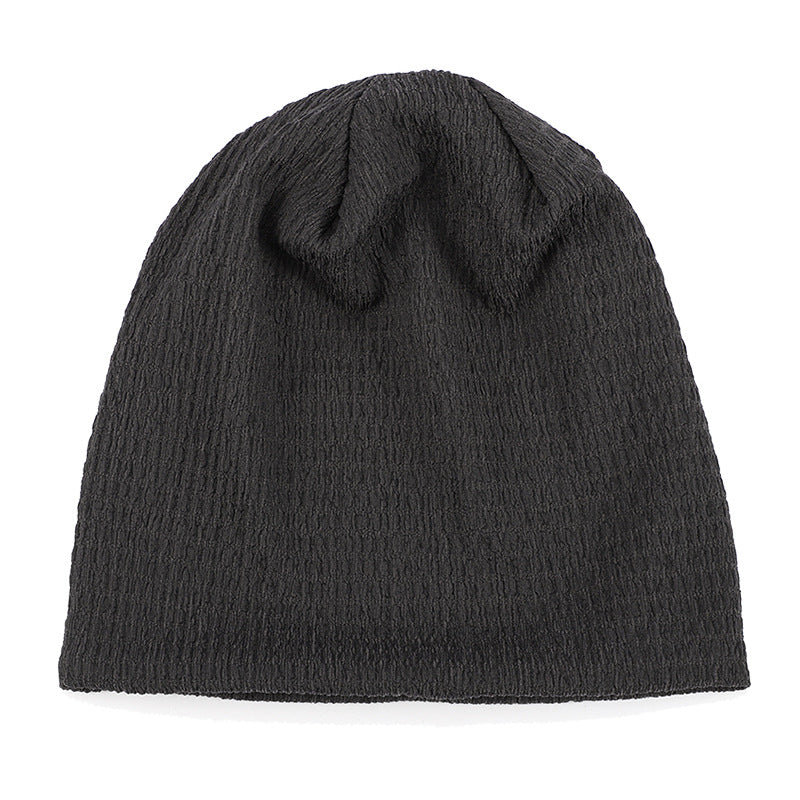 Three-Dimensional Texture Thin Personality Pile Heap Cap Beanie Hat