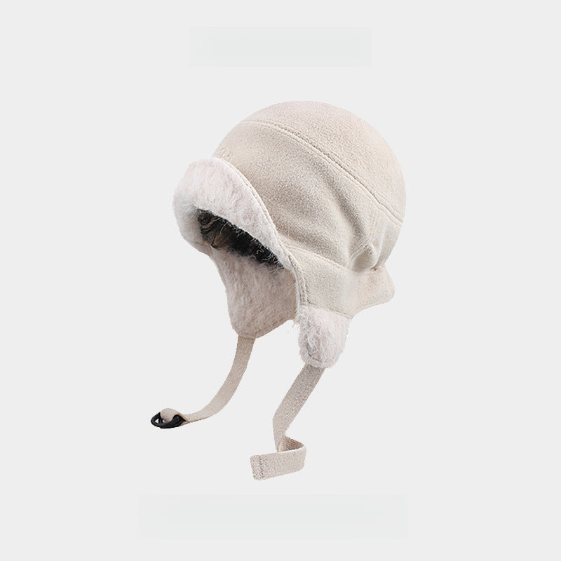 Wind-Proof and Cold Protection Thick Double-Sided Wear Warm Earflaps Cap