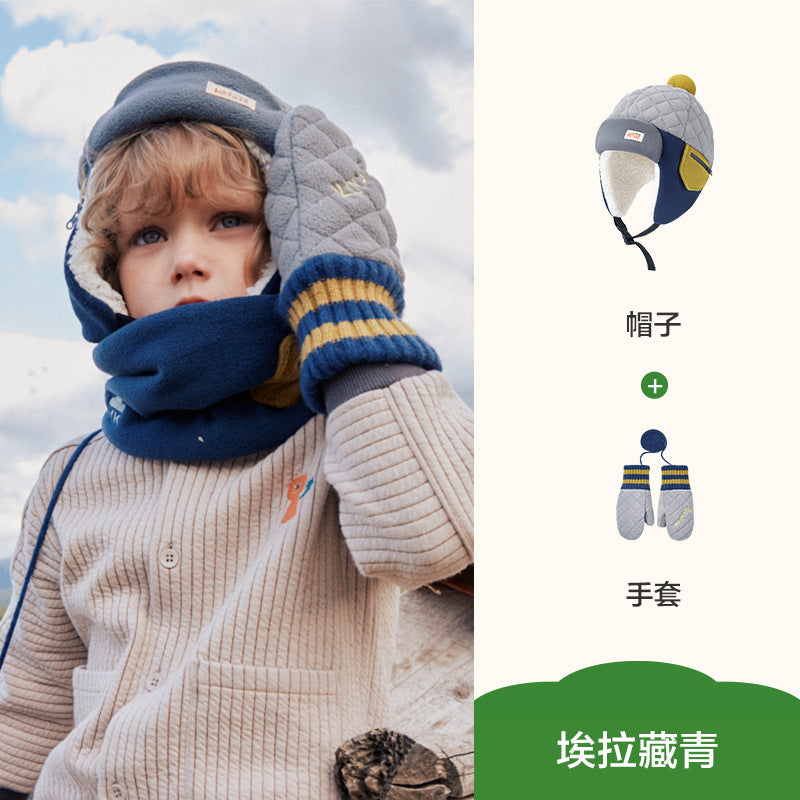 Children's Ear Protection Hat Lightweight and Warm