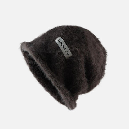 Loose Big Head Circumference Warm Beanie