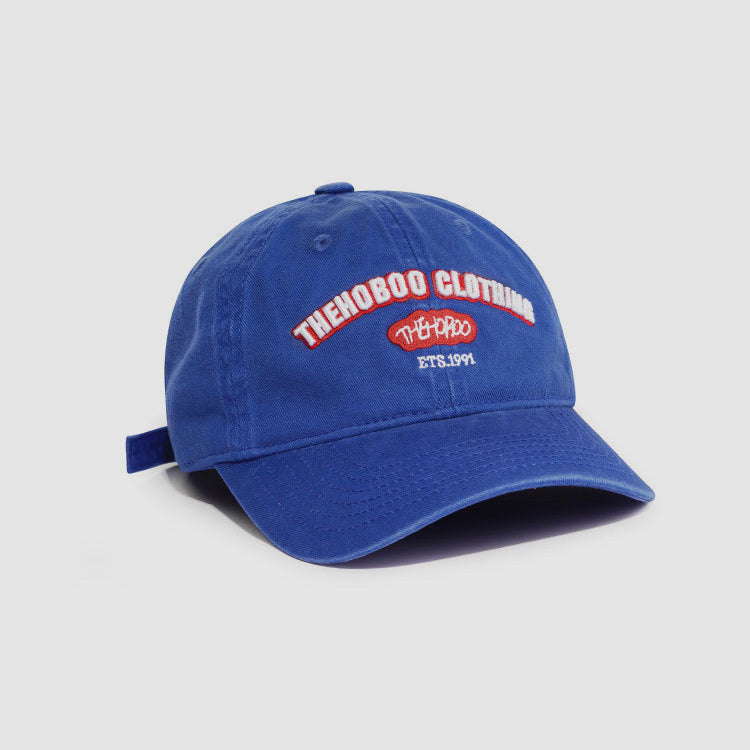 Letter Embroidered Baseball Cap