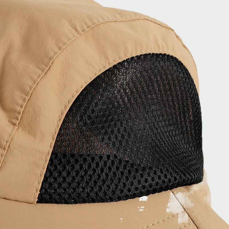 Fan Hat Men Summer Outdoor Sun Protection Fishing Hat Fisherman Hat