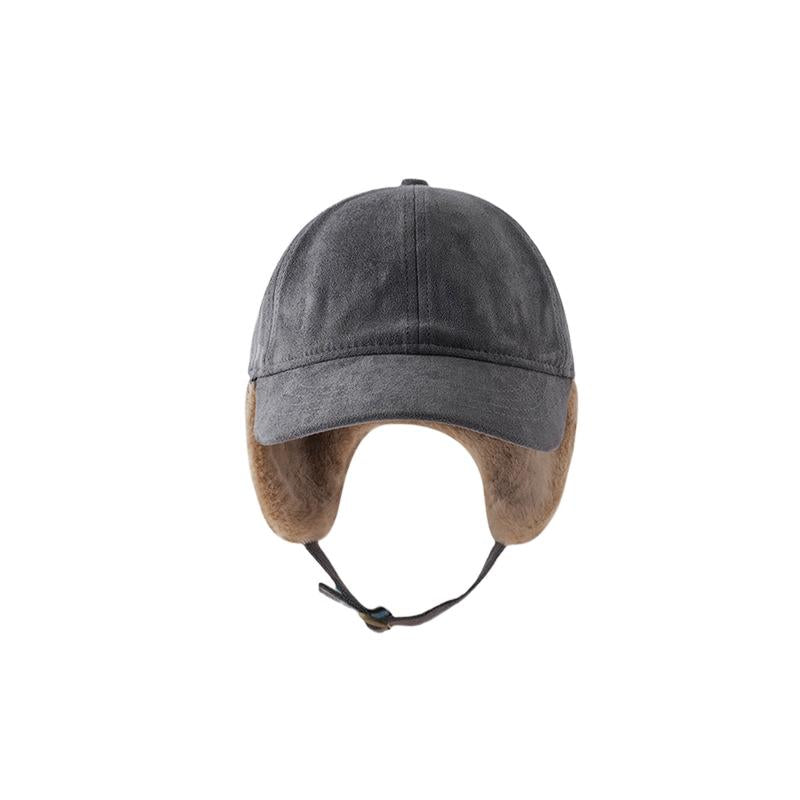 Winter Fleece-lined Outdoor Cycling Thick Windproof Warm Earflaps Cap