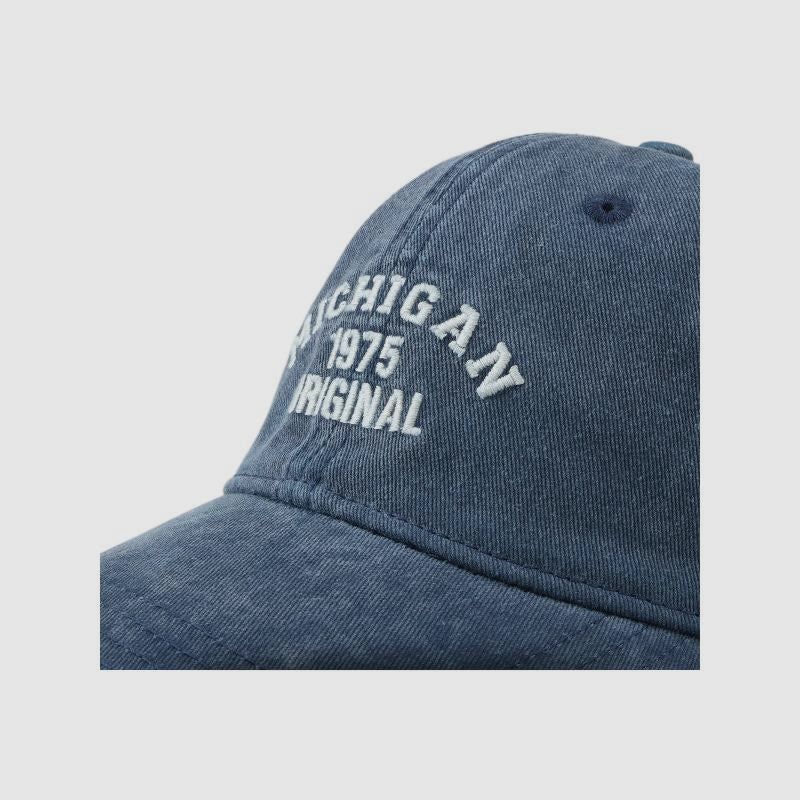 Washed Distressed Letters Embroidered Baseball Cap