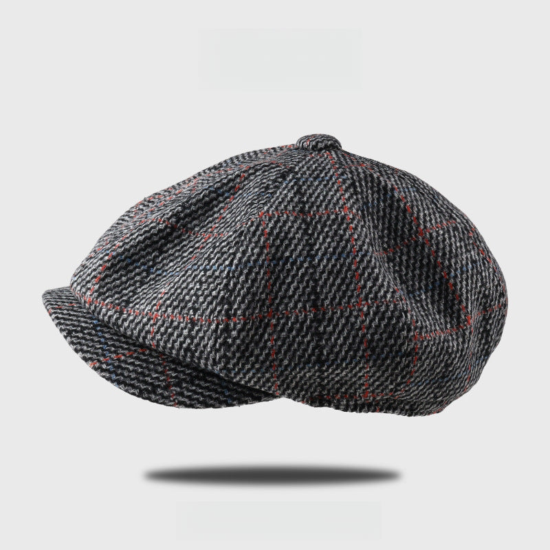 British Style Retro Newsboy Cap