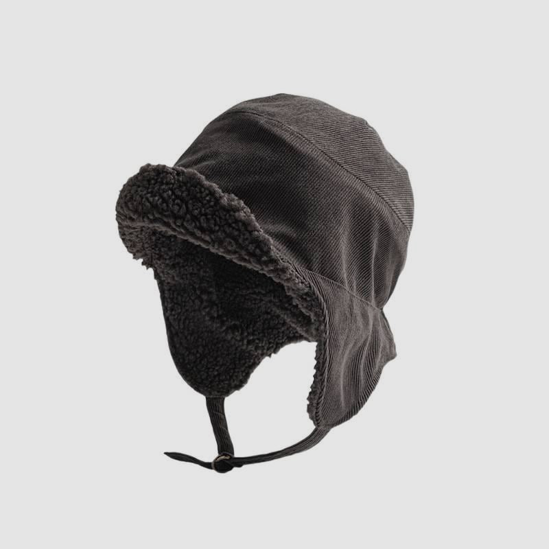 Double-Sided Wear Ear Protection Flight Hat Cycling Warm Windproof Trapper