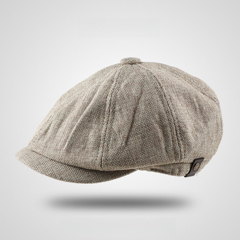 Berretto con visiera traspirante sottile da uomo per esterni