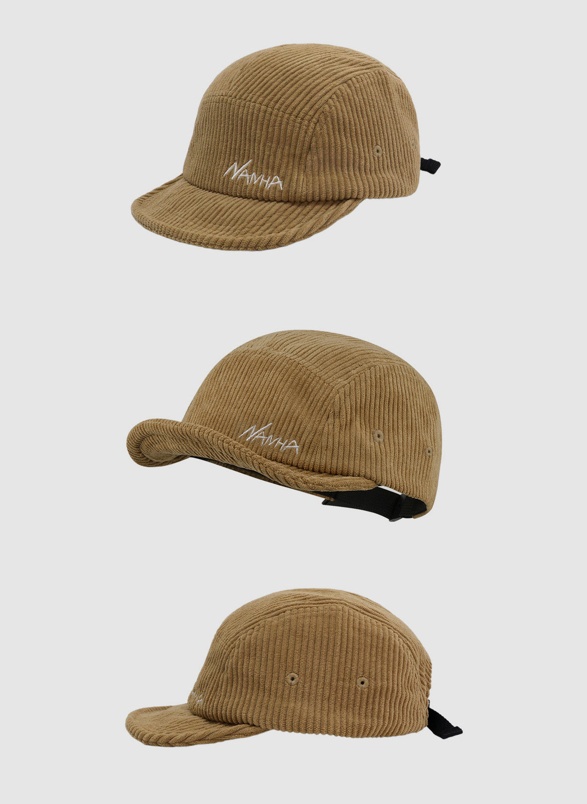 Mountain-Style Utility Corduroy 5-Panel-Cap