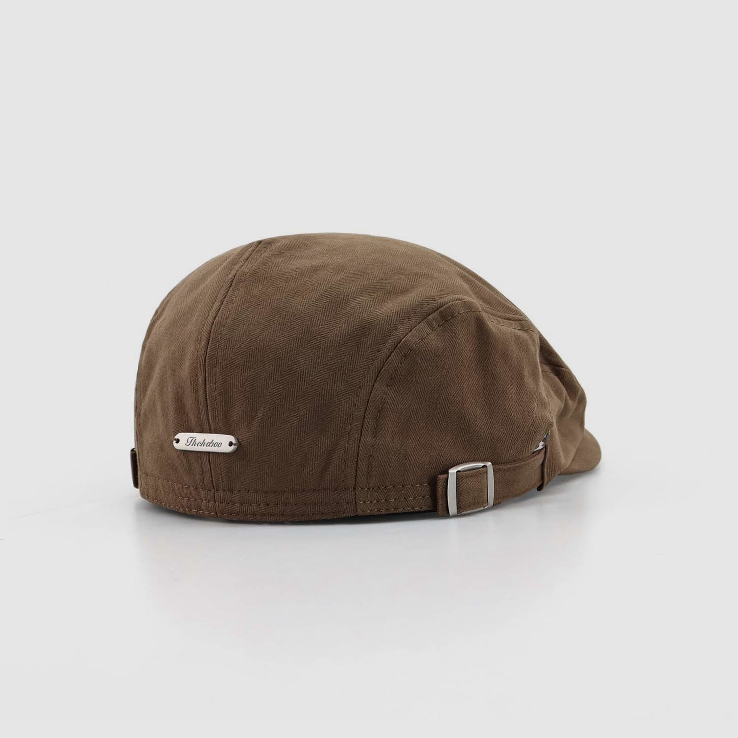 Reversible Drawstring Design Button Flat Cap