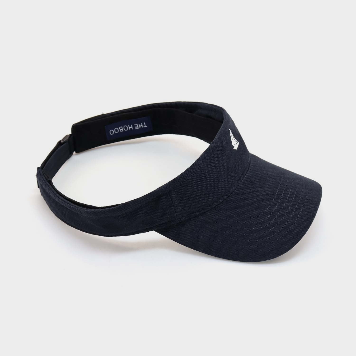 Embroidered Sailboat Visor Cap Breathable
